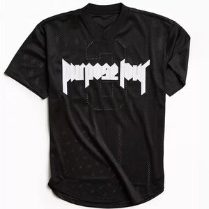 Brand new Justin Bieber Purpose Tour Mesh V-Neck Jersey